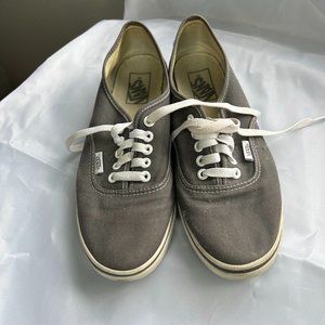 Vans Grey Off the Wall Women's shoes 8.5